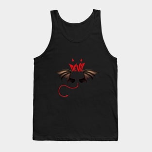 Couple Matching Halloween Costumes Devil Shirt Tank Top